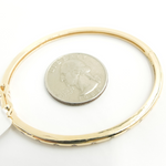 Load image into Gallery viewer, KG94. 14K Solid Gold Diamonds Bangle