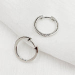 Load image into Gallery viewer, Buy Solid Gold Diamond Huggies