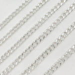 Load image into Gallery viewer, Shop Now Sterling Silver Curb Chain