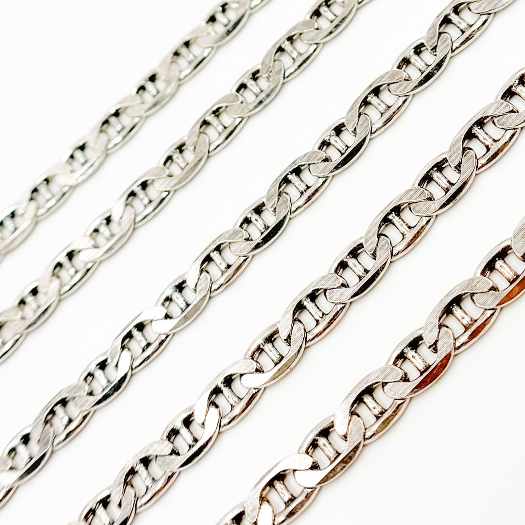 Shop Silver Flat Marina Chains