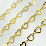 Load image into Gallery viewer, Gold Plated 925 Sterling Silver Heart Chains