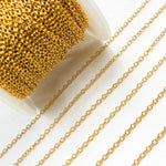 Load image into Gallery viewer, 2214GF. Gold-Filled Smooth Cable Chain