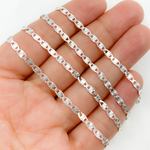 Load image into Gallery viewer, Sterling Silver Diamond Cut Mariner Link Chains