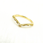 Load image into Gallery viewer, 14K Solid Gold Diamond Ring