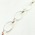 Load image into Gallery viewer, Silver Oval Link Chain