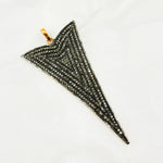 Load image into Gallery viewer, DP052. Diamond Sterling Silver Arrow Head Pendant