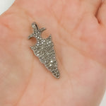 Load image into Gallery viewer, DP189. Diamond Sterling Silver Arrow Head Pendant
