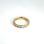 Load image into Gallery viewer, 14k Solid Gold Eternity Ring.