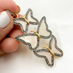 Load image into Gallery viewer, Sterling Silver Butterfly Enamel Pendant