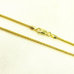 Load image into Gallery viewer, 14K Solid Yellow Gold Fox Tail Chain