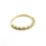 Load image into Gallery viewer, 14K Solid Gold Diamond Ring.