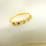 Load image into Gallery viewer, 14K Solid Gold Diamond Ring.