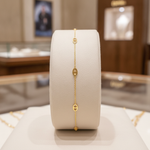 Load image into Gallery viewer, BRSET778. 14k Solid Yellow Gold Marina Link Bracelet