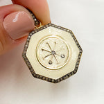 Load image into Gallery viewer, Silver Fancy Enamel Pendant