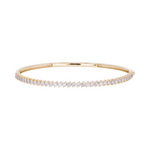 Load image into Gallery viewer, BNN68393. 14K Solid Gold Diamond Bangle