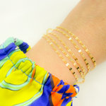 Load image into Gallery viewer, V185GF. 14k Gold Filled Flat Marina Link Chain