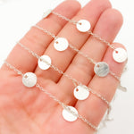 Load image into Gallery viewer, Buy Silver Disc Dangle Wire Chains