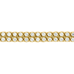 Load image into Gallery viewer, BTP65177. 14K Solid Yellow Gold Diamond Tennis Bracelet