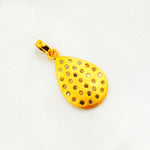Load image into Gallery viewer, DP265. Diamond Sterling Silver Drop Pendant