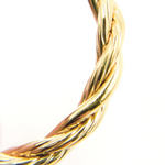 Load image into Gallery viewer, GER99. 14K Gold Twisted Hoop Earrings