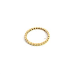 Load image into Gallery viewer, 14K Solid Yellow Gold Bead Ring