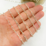 Load image into Gallery viewer, Gold Plated and 925 Sterling Silver Paperclip Chain