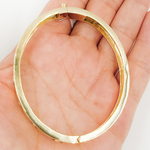 Load image into Gallery viewer, KG95. 14K Solid Gold Diamonds Bangle