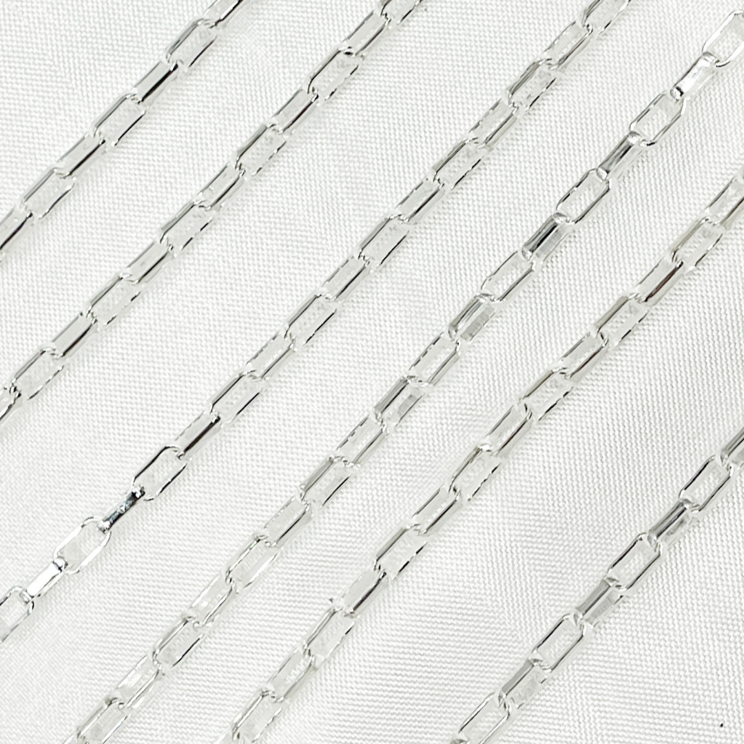 Z99SS. Sterling Silver Smooth Box Link Chain