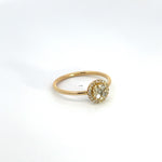 Load image into Gallery viewer, 14K Solid Gold Diamond Ring.
