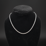 Load image into Gallery viewer, NFR71363. 14K Solid Gold Diamond Tennis Necklace