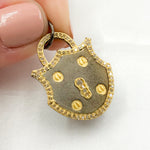 Load image into Gallery viewer, Silver Lock Pendant