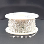 Load image into Gallery viewer, V221SS. Sterling Silver Marina and Cable Link Chain