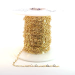 Load image into Gallery viewer, A35F/SPGF. 14K Gold Filled Flat Heart Link Chain