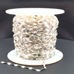 Load image into Gallery viewer, Z95SS. Sterling Silver Flat Marina Link Chain