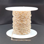 Load image into Gallery viewer, XM510TT. 1 Gold Filled Long & 3 Sterling Silver Short Link Chain