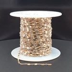 Load image into Gallery viewer, XM/1003HD/SPTT. 14K Gold-Filled and Silver Flat Marina Cable Link Chain