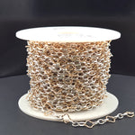 Load image into Gallery viewer, V306TT. Clover and 3 Oval Links combination Chain