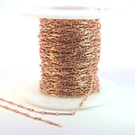 Load image into Gallery viewer, 567RGF. 14K Rose Gold Filled Tube Chain