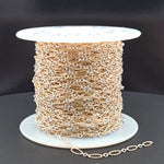 Load image into Gallery viewer, XM/1023. Two Tone Oval and Round Links Chain