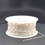 Load image into Gallery viewer, 1121SS. Sterling Silver Satellite Bar Link Chain
