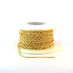 Load image into Gallery viewer, V240GF. 14k Gold Filled 3 Links Long and Curb Chain in Between