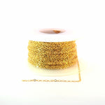 Load image into Gallery viewer, 1218FGF. Gold-Filled Flat Oval Link Chain