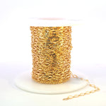 Load image into Gallery viewer, 1370SBGF. 14K Gold-Filled Diamond Cut Oval Link Chain