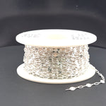 Load image into Gallery viewer, V221SS. Sterling Silver Marina and Cable Link Chain