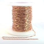Load image into Gallery viewer, 567RGF. 14K Rose Gold Filled Tube Chain