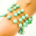Load image into Gallery viewer, Amazonite Oxidized Wire Chain