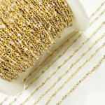 Load image into Gallery viewer, Coated Blue Moonstone Wire Chain. CMS57