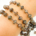 Load image into Gallery viewer, Andalusite Oxidized Wire Chain. AN3