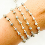 Load image into Gallery viewer, Coated Silverite Wire Chain. SIL10