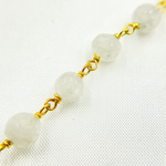 Load image into Gallery viewer, Moonstone Gold Plated Wire Chain. MS53